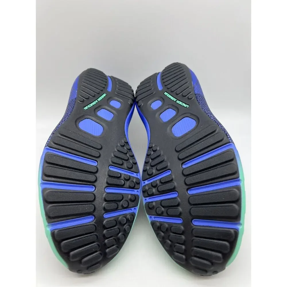 Under Armour HOVR Phantom 3 Running Shoes Black/Periwinkle 3026993-001 Men 10.